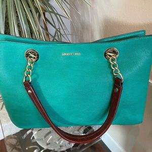 London Fog Zippered Tote